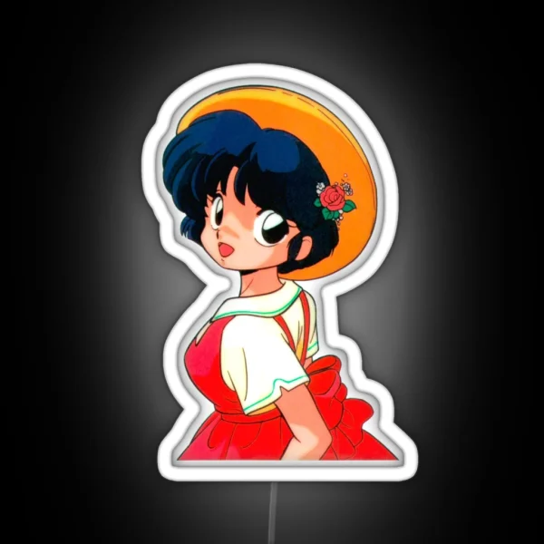 Ranma Akane Tendo RGB Neon Sign