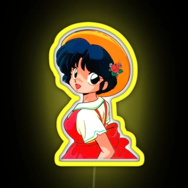 Ranma Akane Tendo RGB Neon Sign
