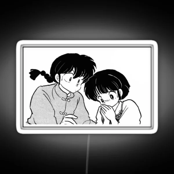 Ranma And Akane Couple Ranma 1 2 Special Edition 2021 RGB Neon Sign