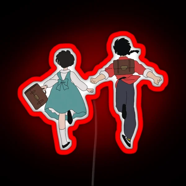 Ranma And Akane Final Panel RGB Neon Sign