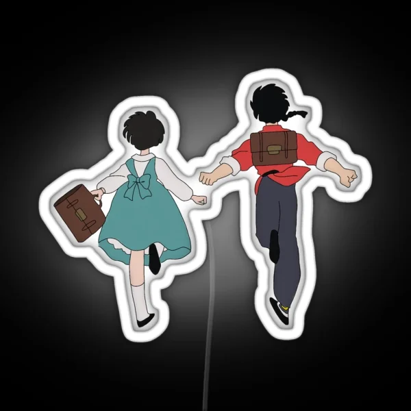 Ranma And Akane Final Panel RGB Neon Sign