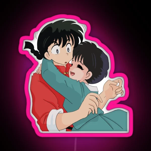 Ranma And Akane RGB Neon Sign