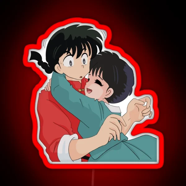 Ranma And Akane RGB Neon Sign