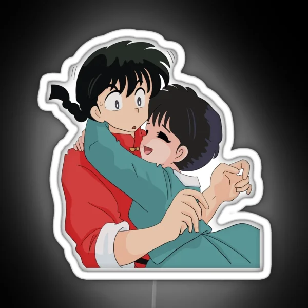 Ranma And Akane RGB Neon Sign