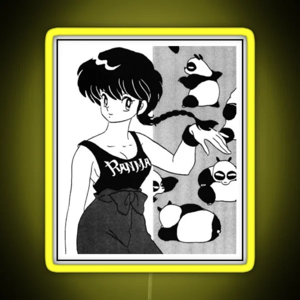 Ranma And Genma Saotome Ranma 1 2 Special Edition RGB Neon Sign