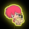 ranma-and-p-chan-chibi-art-neon-sign-collection-yellow-edition