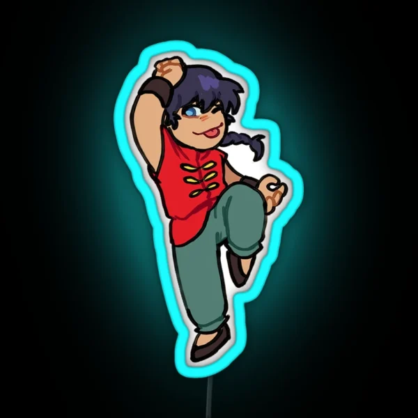 Ranma Boy Mode RGB Neon Sign