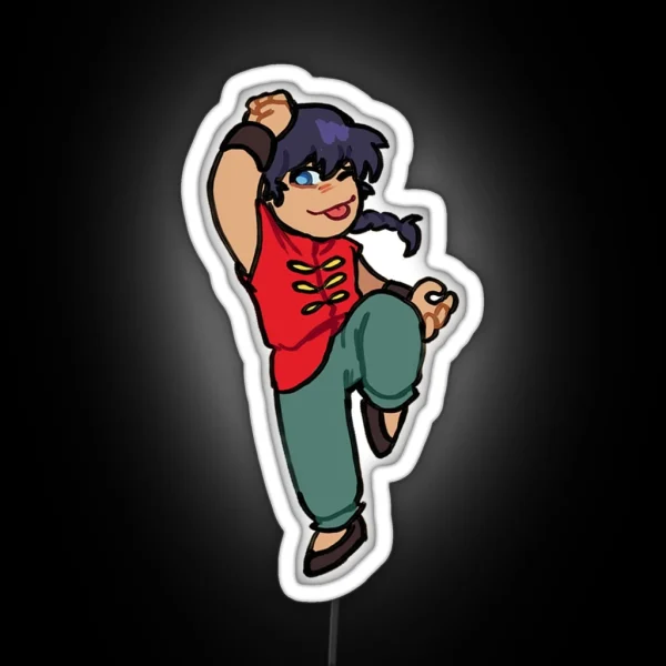 Ranma Boy Mode RGB Neon Sign