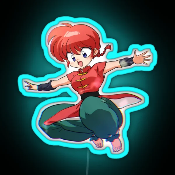 Ranma Chan RGB Neon Sign