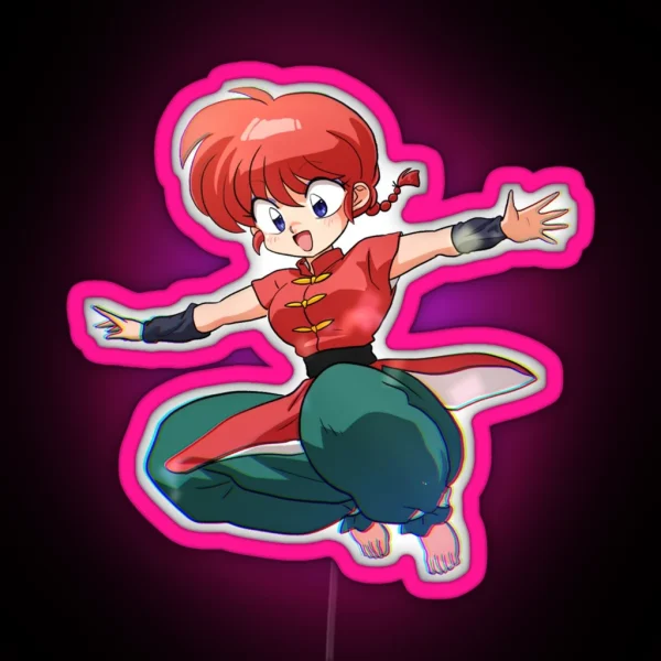 Ranma Chan RGB Neon Sign