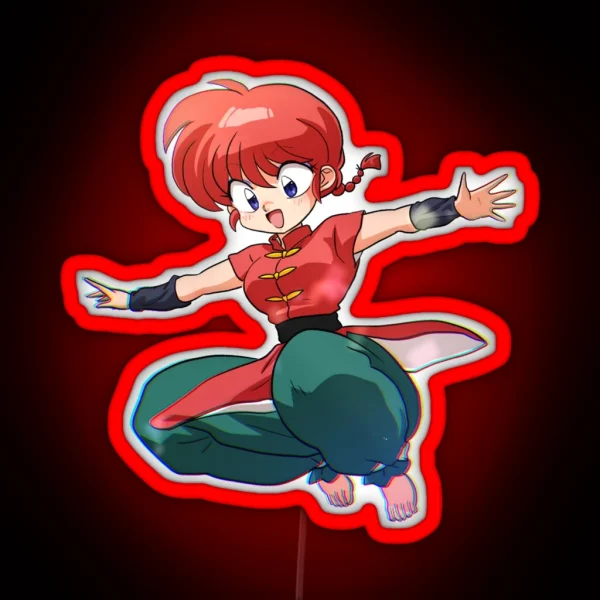 Ranma Chan RGB Neon Sign
