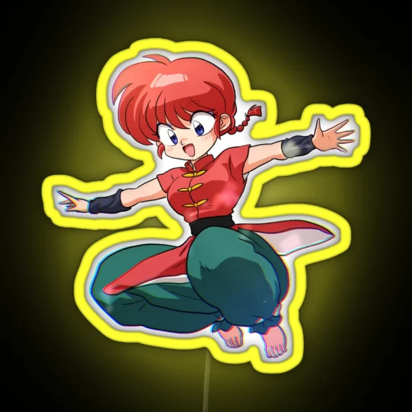 Ranma Chan RGB Neon Sign