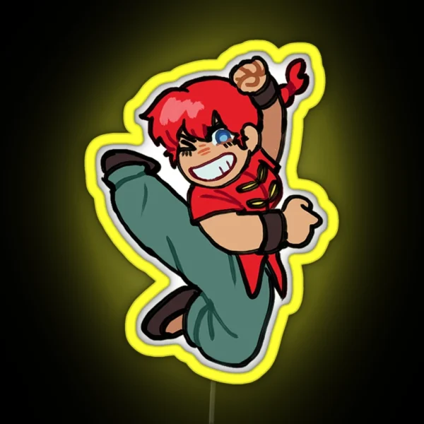 Ranma Girl Mode RGB Neon Sign