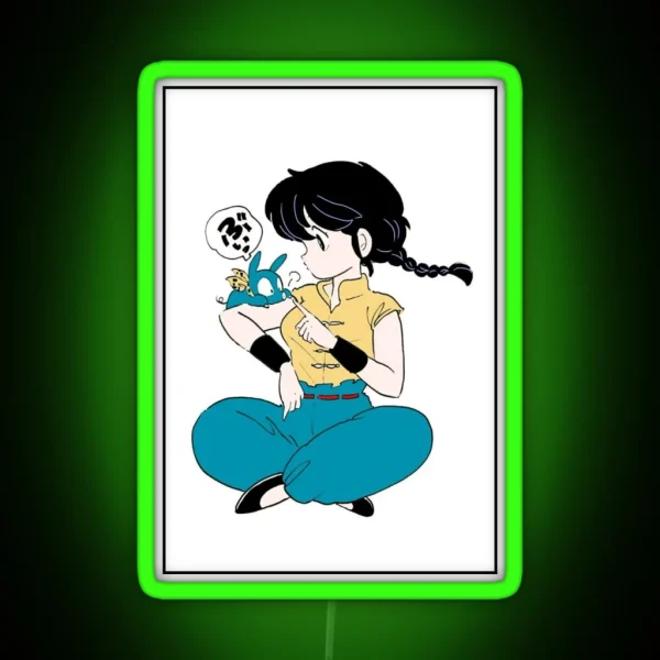 Ranma Girl Ranma 1 2 Special Edition 2021 RGB Neon Sign