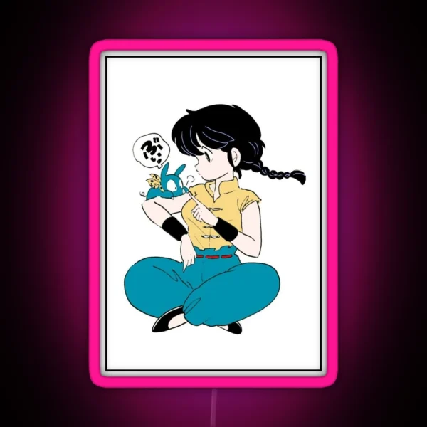 Ranma Girl Ranma 1 2 Special Edition 2021 RGB Neon Sign