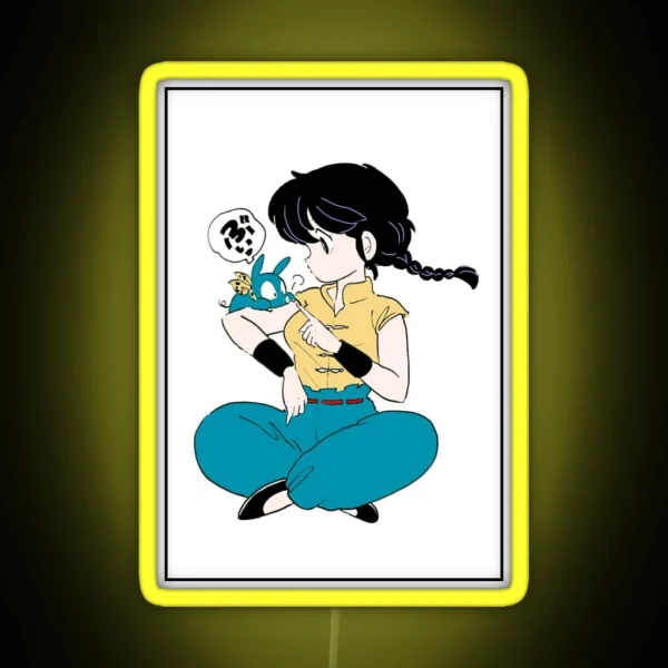 Ranma Girl Ranma 1 2 Special Edition 2021 RGB Neon Sign
