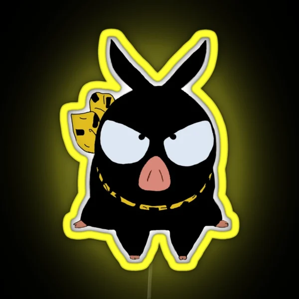 Ranma P Chan Accusing Face ORIGINAL RGB Neon Sign