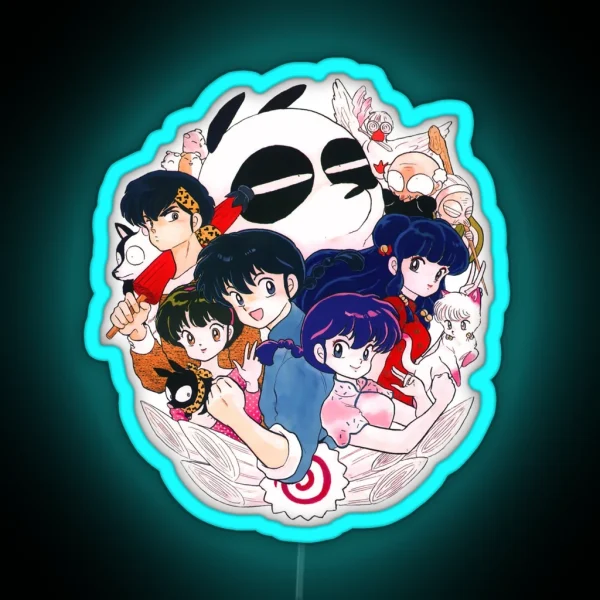 Ranma RGB Neon Sign