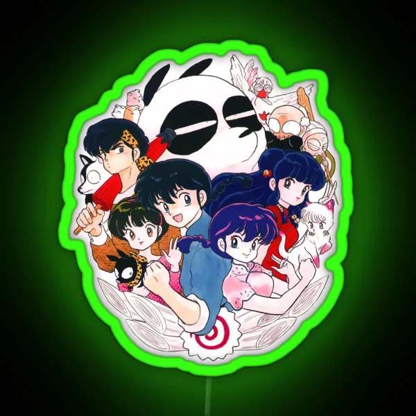 Ranma RGB Neon Sign