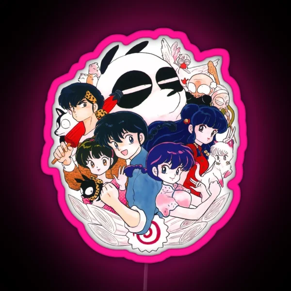 Ranma RGB Neon Sign