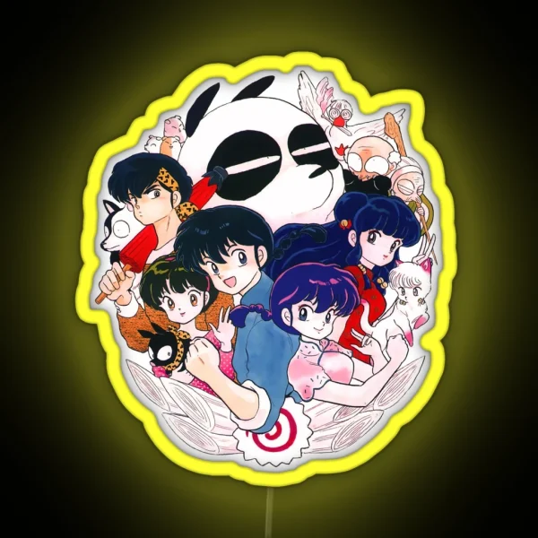 Ranma RGB Neon Sign