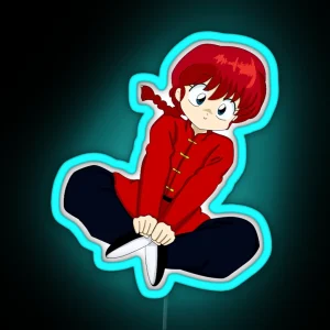 Ranma Saotome Ranma 1 2 RGB Neon Sign