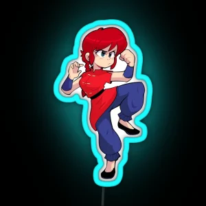 Ranma Saotome RGB Neon Sign