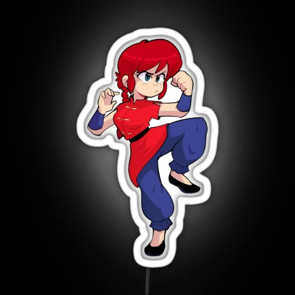 Ranma Saotome RGB Neon Sign
