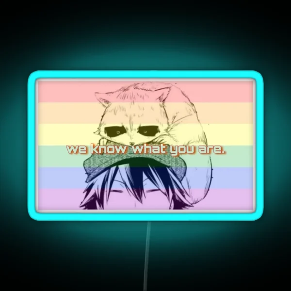Ranpo And Karl Know What You Are RGB Neon Sign