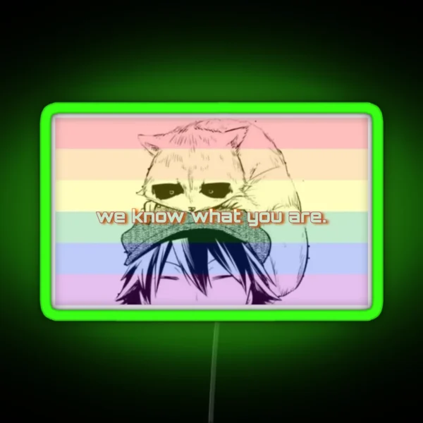 Ranpo And Karl Know What You Are RGB Neon Sign