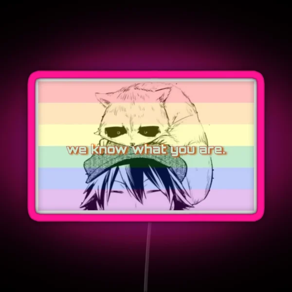 Ranpo And Karl Know What You Are RGB Neon Sign