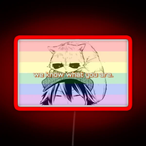 Ranpo And Karl Know What You Are RGB Neon Sign