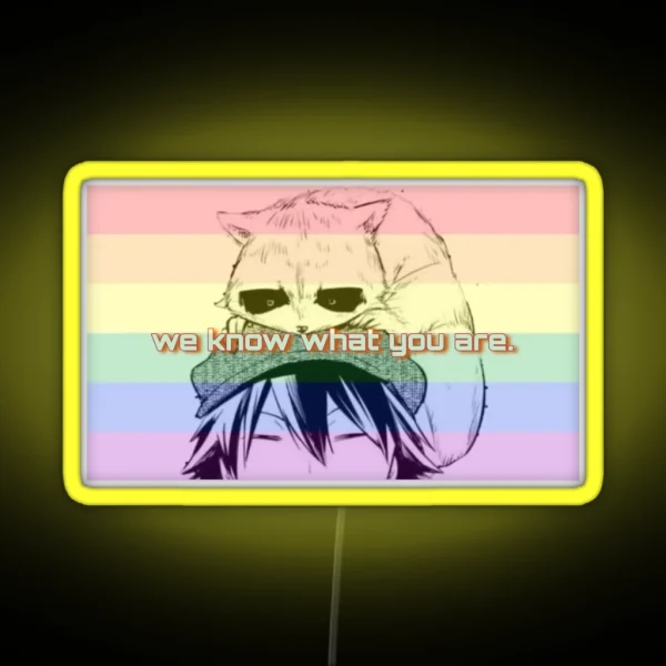Ranpo And Karl Know What You Are RGB Neon Sign