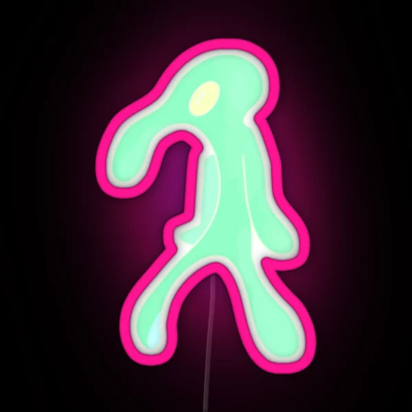 Ransparent Bold And Brash Led RGB Neon Sign