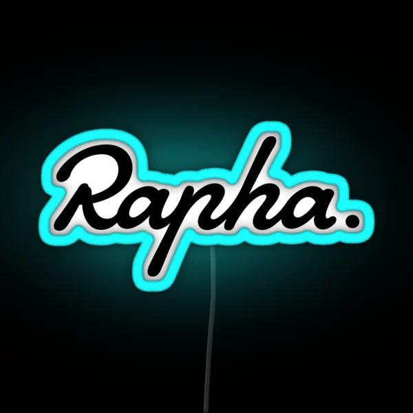 Rapha Logo Cycling Road Bike RGB Neon Sign