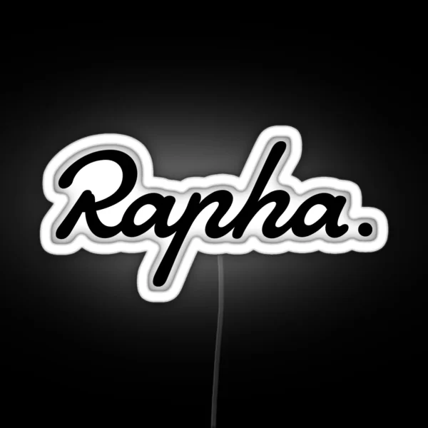 Rapha Logo Cycling Road Bike RGB Neon Sign