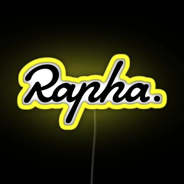 Rapha Logo Cycling Road Bike RGB Neon Sign