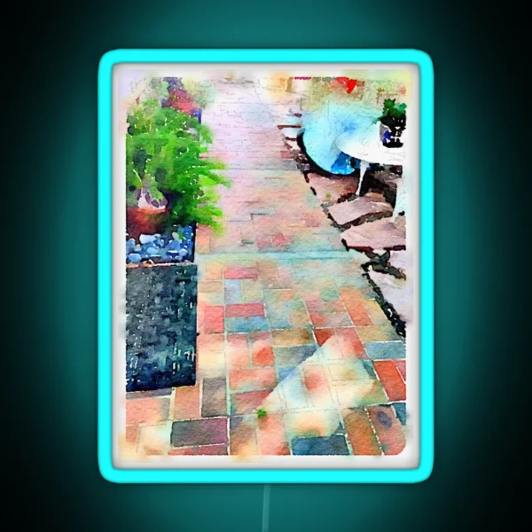 Raplie S Walkway RGB Neon Sign