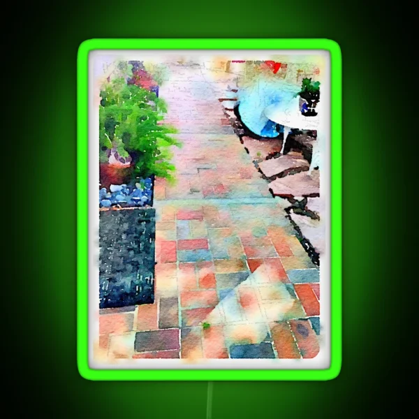 Raplie S Walkway RGB Neon Sign