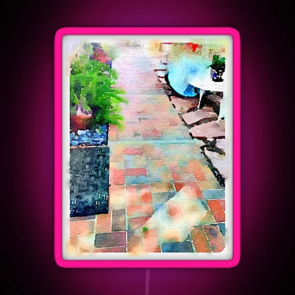 Raplie S Walkway RGB Neon Sign