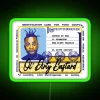rapper rgb neon sign green