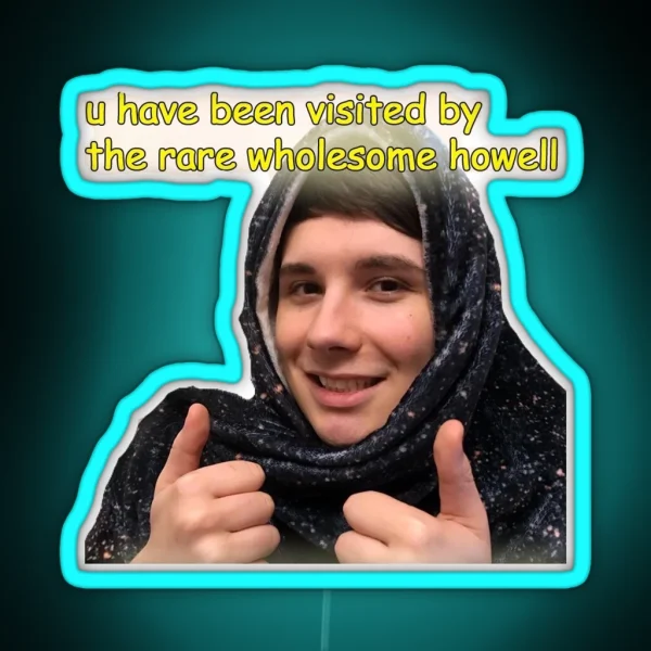 Rare Wholesome Howell RGB Neon Sign