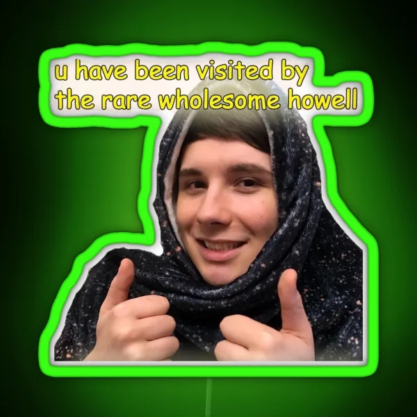 Rare Wholesome Howell RGB Neon Sign