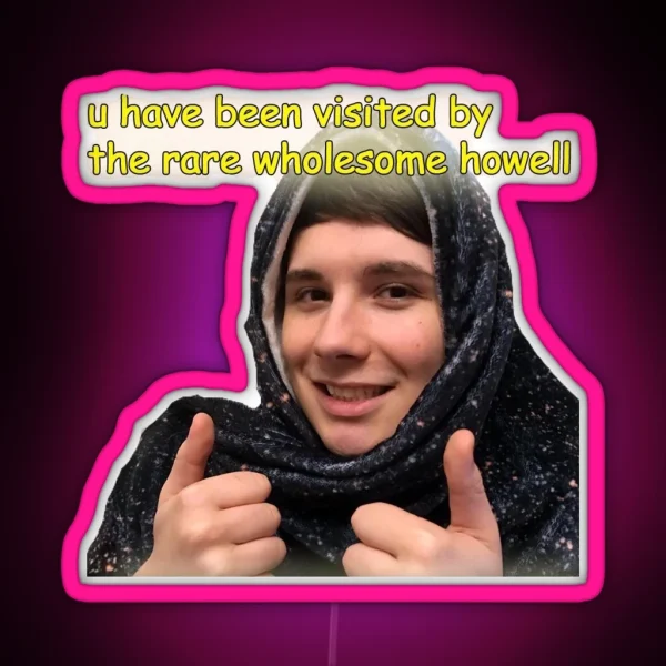 Rare Wholesome Howell RGB Neon Sign