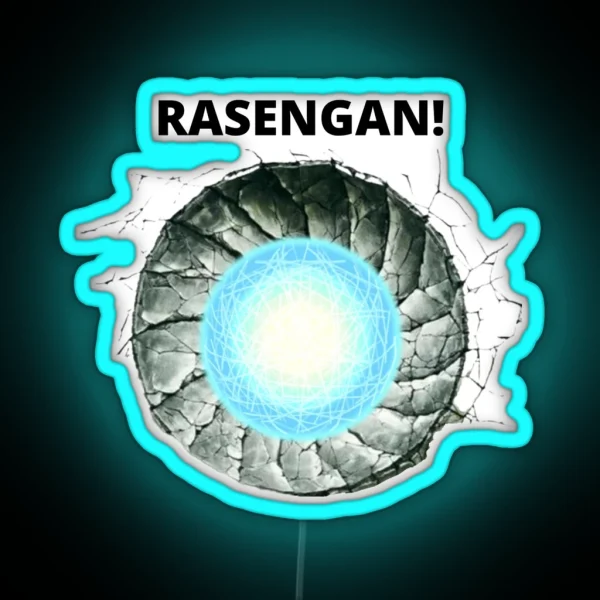 Rasengan RGB Neon Sign