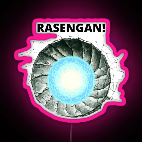 Rasengan RGB Neon Sign