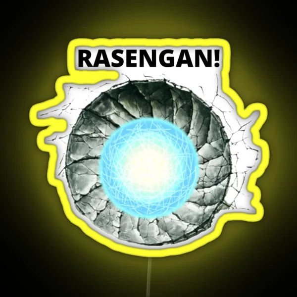 Rasengan RGB Neon Sign
