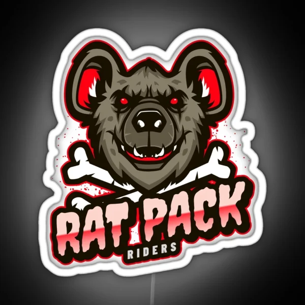 Rat Pack Crew RGB Neon Sign