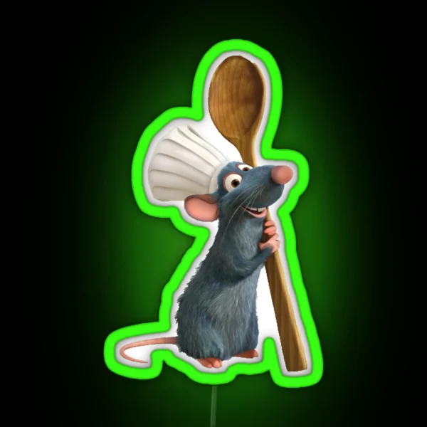 Ratatouille 2 RGB Neon Sign