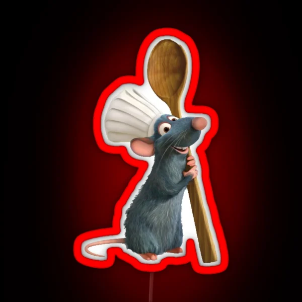 Ratatouille 2 RGB Neon Sign